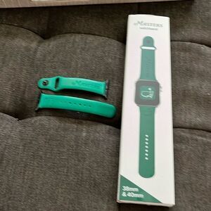 Used worn Apple watch band Augusta National The Masters logo Fits 38mm & 40mm